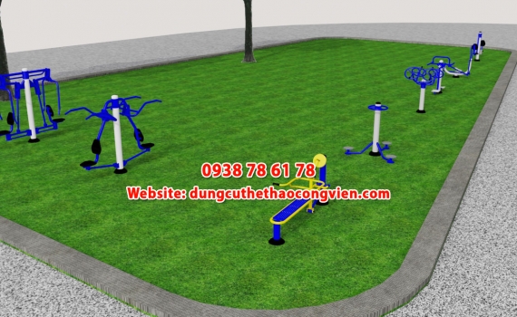 Dụng cụ thể dục thể thao công viên tại Sóc Trăng