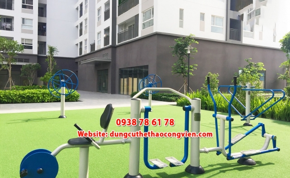 Dụng cụ thể dục thể thao công viên Cần Thơ