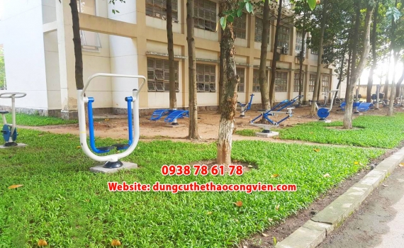 Dụng cụ thể dục thể thao công viên TPHCM  