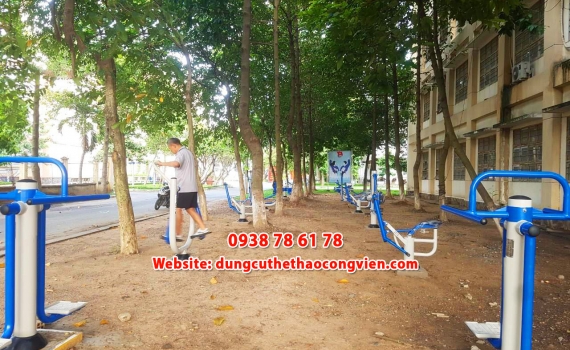 Dụng cụ thể dục thể thao công viên tại Bạc Liêu