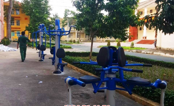 Dụng cụ thể dục thể thao công viên Long An